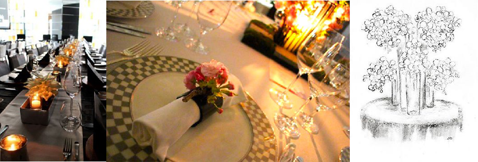 卓上装花事業の見本