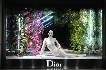 カラーブロックのアレンジウォール