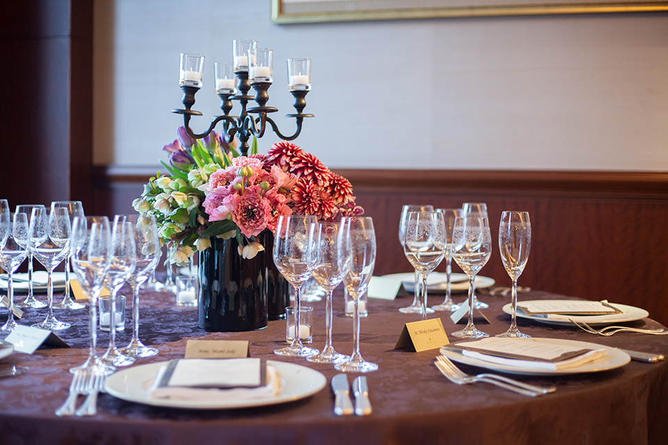 シャングリラホテル 結婚式 ウェディングフラワー15ウェディングフェア－表参道の花屋 LIFEDECO flower works