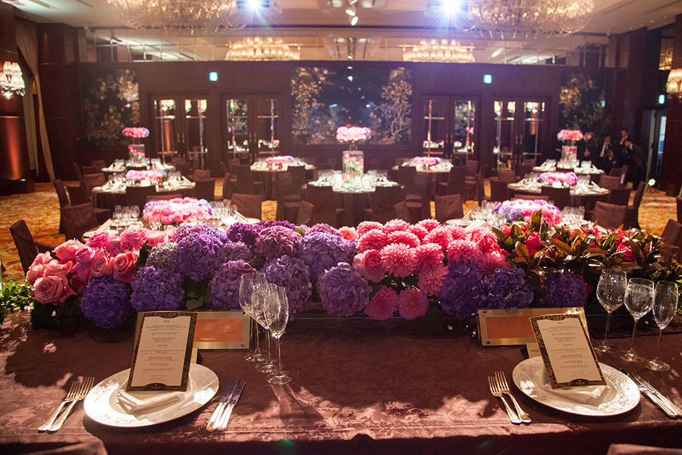 シャングリラホテル 結婚式 ウェディングフラワー25ウェディングフェア－表参道の花屋 LIFEDECO flower works