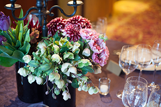 サムネイル　シャングリラホテル 結婚式 ウェディングフラワー18ウェディングフェア－表参道の花屋 LIFEDECO flower works