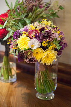 サムネイル　シャングリラホテル 結婚式 ウェディングフラワー46ウェディングフェア－表参道の花屋 LIFEDECO flower works