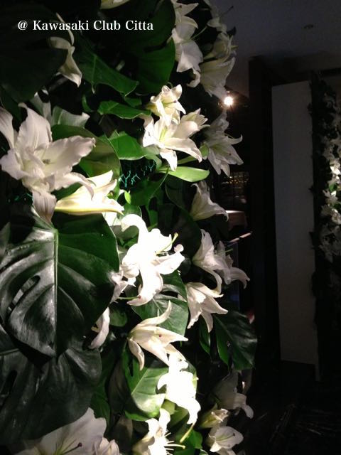 KAWASAKI CLUB CITTA'(川崎クラブチッタ)03 イベント装飾-表参道の花屋 LIFEDECO flower works